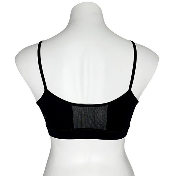 VIMMIA Breeze Criss-Cross Strappy Caged Sports Bra in Black - Picture 4 of 5